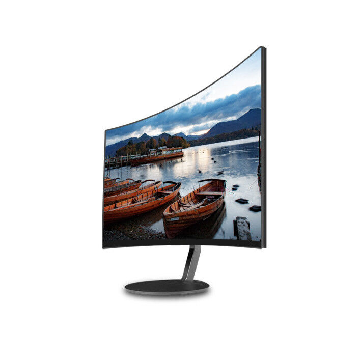 G Sync 24 Inch 1ms 144hz HDR Curved PC Gaming Monitor مع لوحة VA