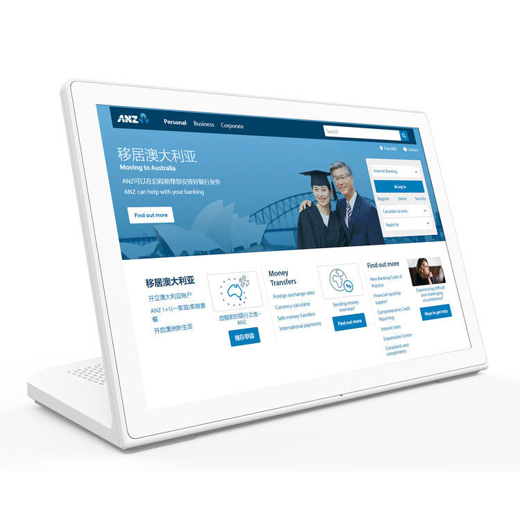RK3128 1280x800 8 بوصة جهاز كمبيوتر لوحي أندرويد NFC POE خيار شاشة لمس IPS