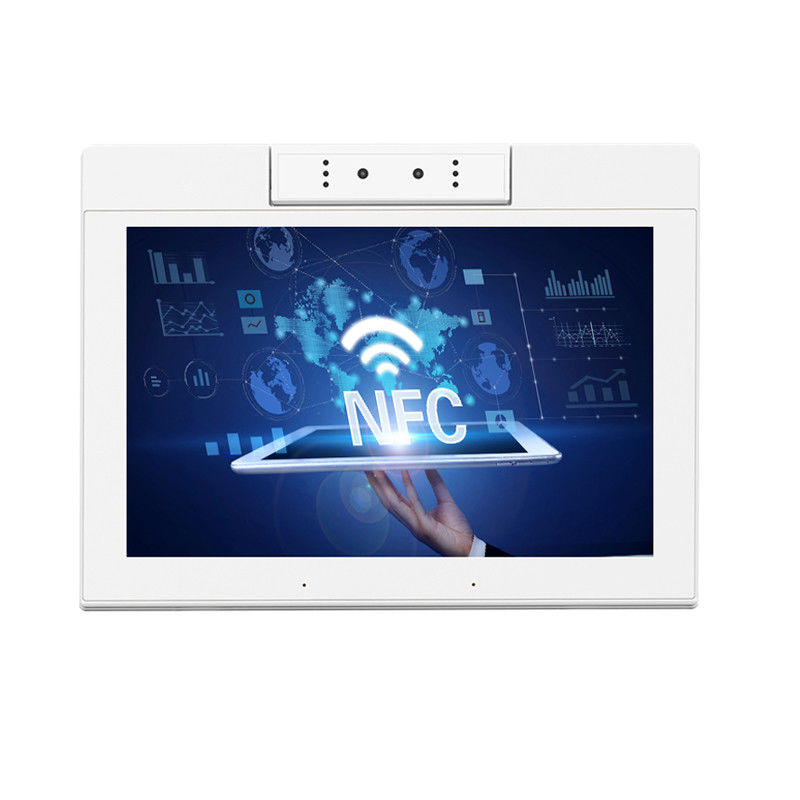 سطح المكتب 2GB ذاكرة الوصول العشوائي 14 بوصة Android Tablet NFC POS كل شيء في جهاز كمبيوتر لوحي واحد 250cd / m2