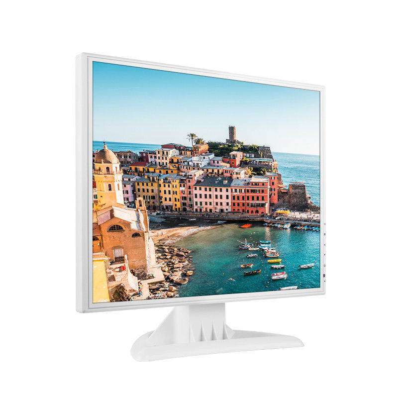 شاشة LCD طبي 17 بوصة Hopestar Monitor 1280*1024 مدخلات AV باللون الأبيض