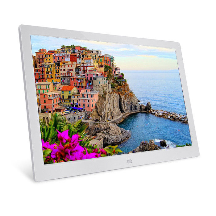 FCC 15.6 بوصة شاشة LCD رقمية إطار الصورة