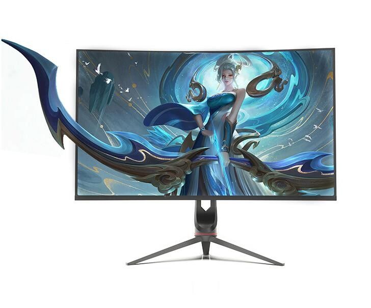HDR10 1k 165Hz شاشة سطح المكتب للألعاب مع لوحة MVA القاعدة القابلة للتعديل