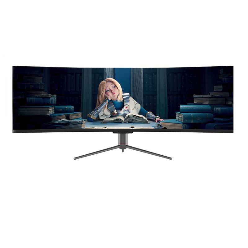 PIP PBP DP 1MS 49 بوصة شاشة شاشة جهاز كمبيوتر منحنية 4K 144Hz 5K 120Hz