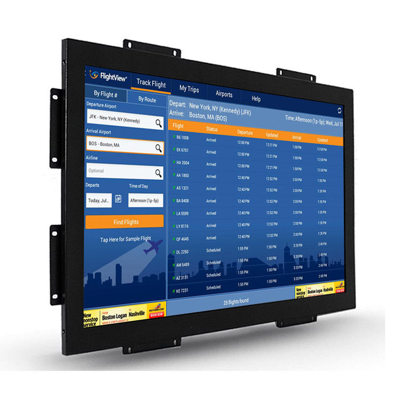جهاز لمسة مدمج 5ms 6ms الشاشة الملموسة مفتوحة الإطار TFT LED LCD IPS