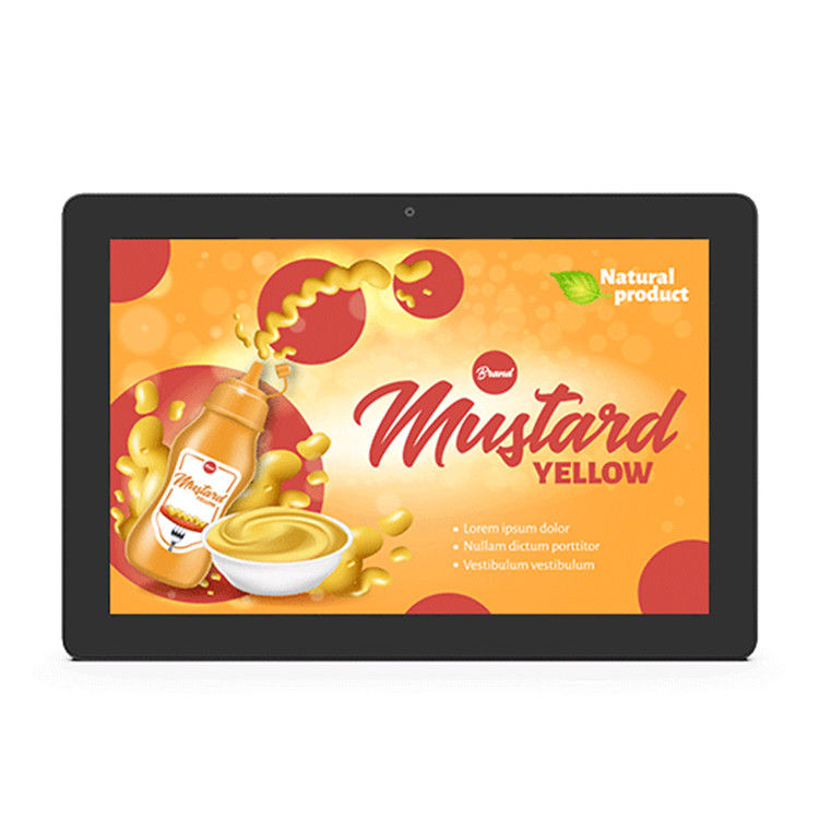OEM ODM Smart Home 10.1 بوصة RK3288 جهاز لوحي مثبت على الحائط NFC Poe Android Tablet مع ضوء LED