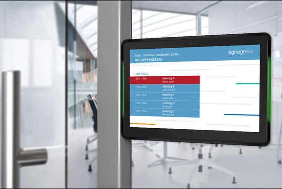 IPS Android 8.1 غرفة اجتماعات ومؤتمرات الجهاز اللوحي POE LED Light Bar